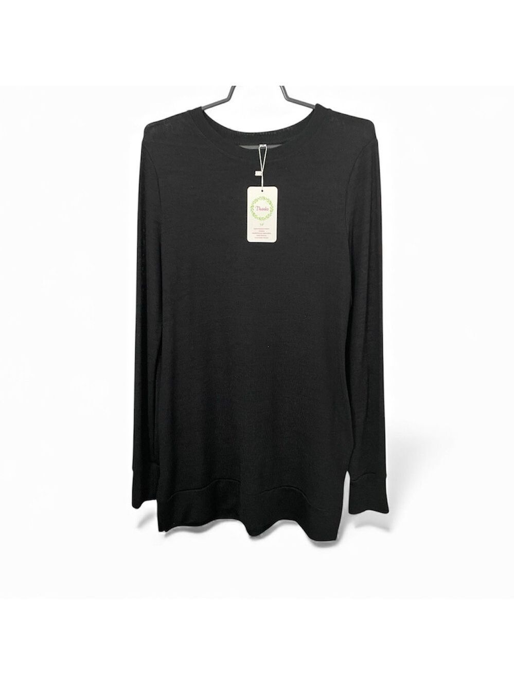 Black Long Sleeve Top